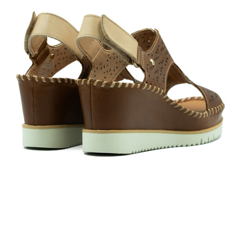 Pikolinos sieviešu sandales ar platformu, brūnas W3Z1623C1