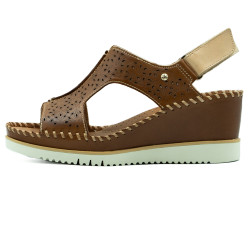 Pikolinos sieviešu sandales ar platformu, brūnas W3Z1623C1