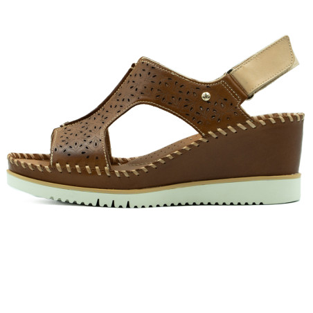 Pikolinos sieviešu sandales ar platformu, brūnas W3Z1623C1