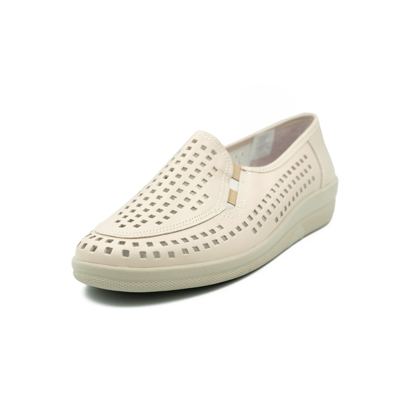 Polking sieviešu plakanās kurpes, baltas 941637261