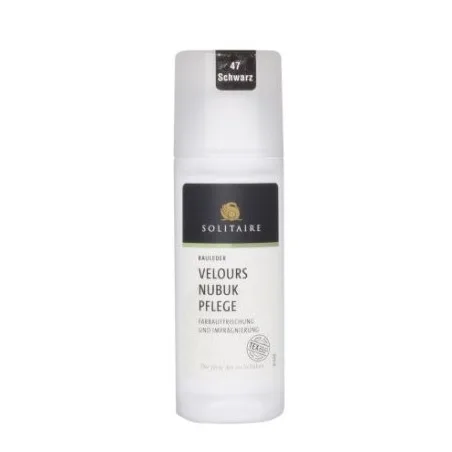 Velūra un nubuka krēms (melns) 75 ml
