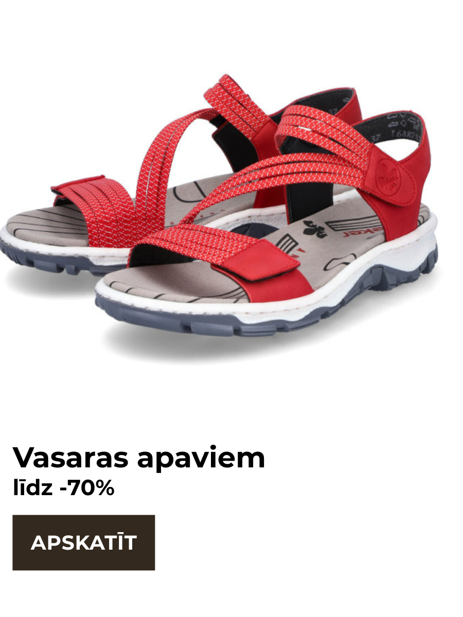 Vasaras apaviem atlaides līdz -70%